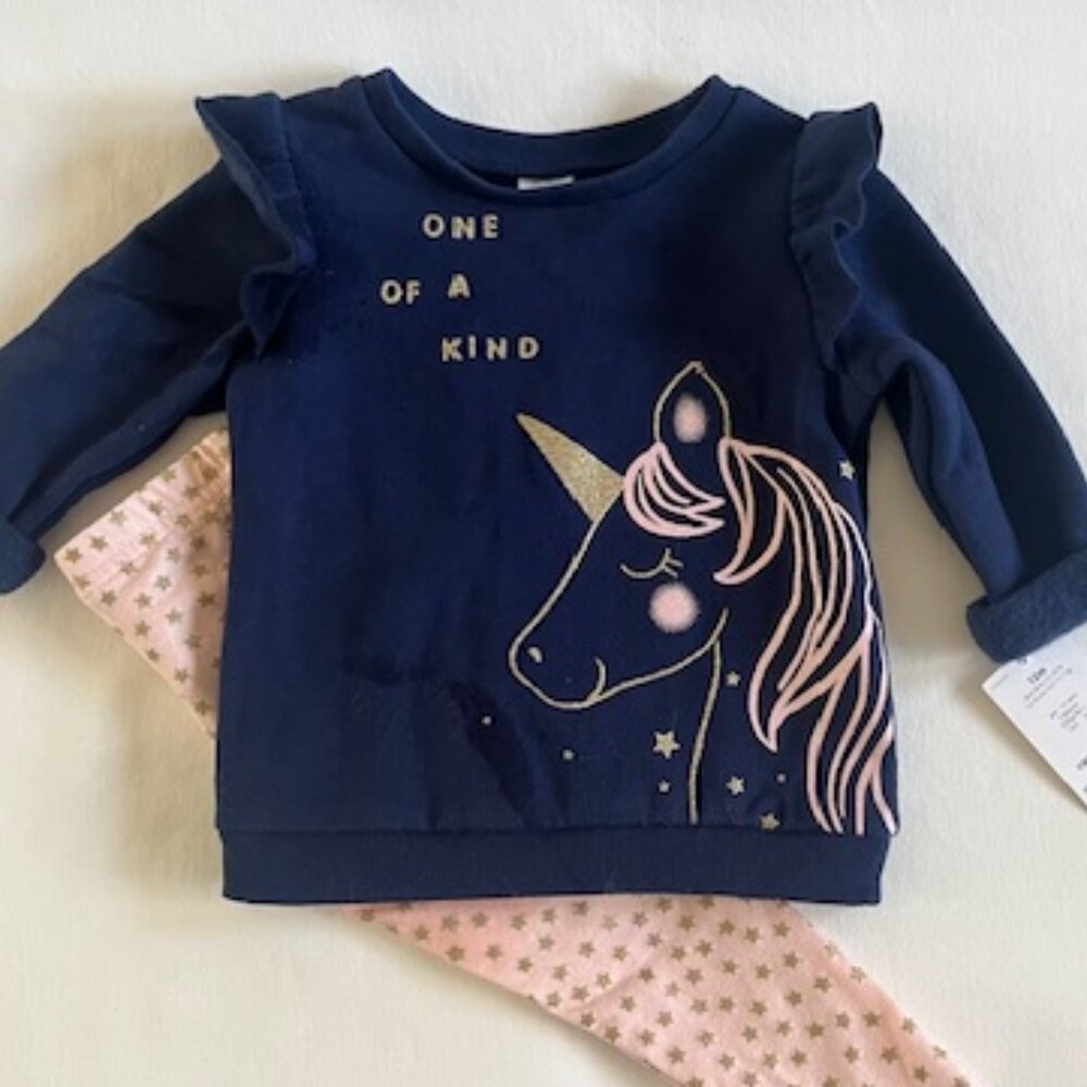 Carter’s Unicorn & Stars 2-Piece Set – new with tags